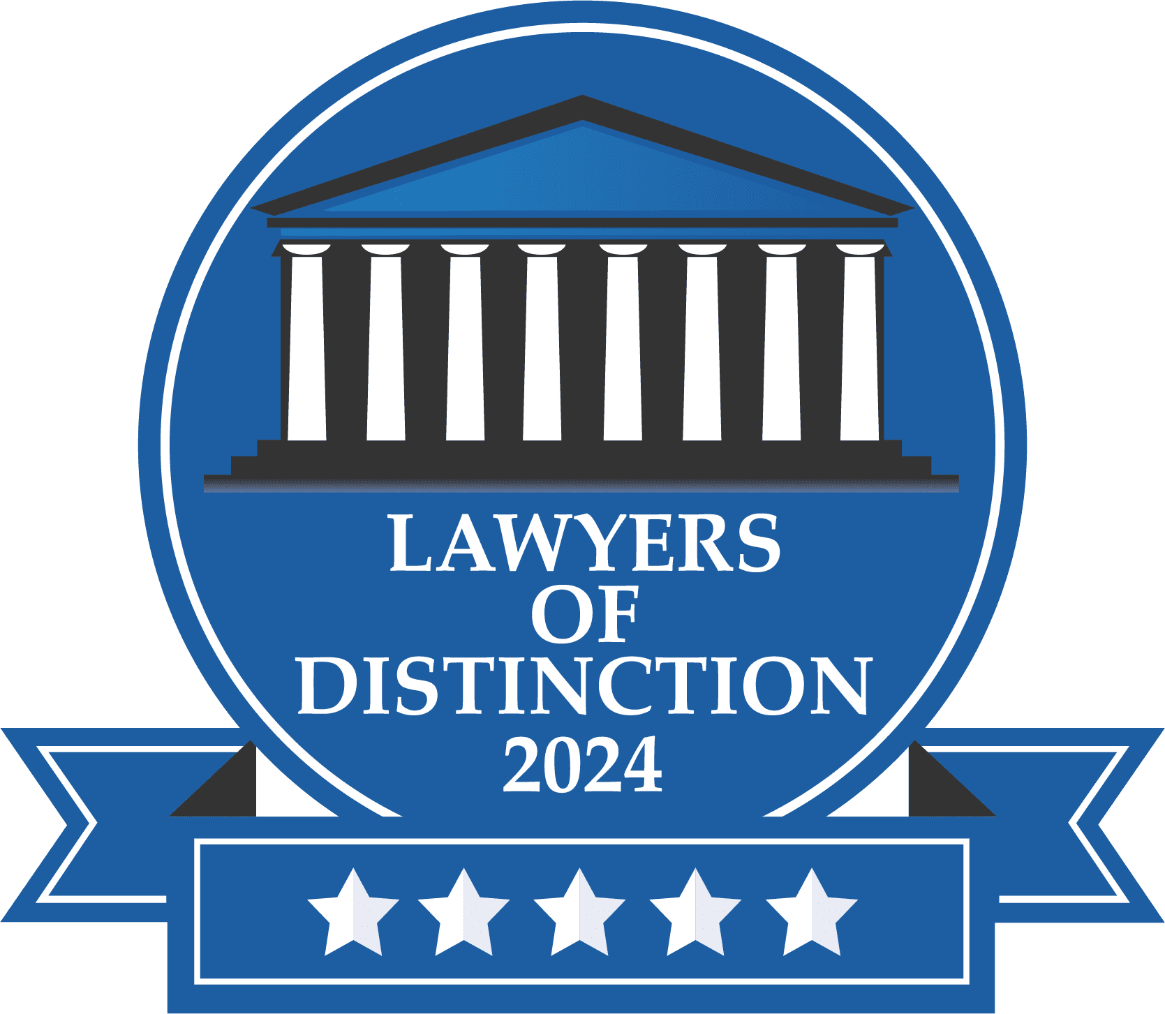 Image of Lawyers of Distinction 2024 logo 
